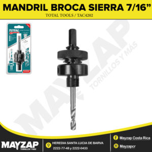 MANDRIL-BROCA-SIERRA-TOTAL-TAC4202