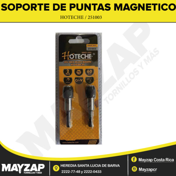 Soporte de Punta Magnetica de 2 Piezas Marca Hoteche 251003 - Mayzap ...