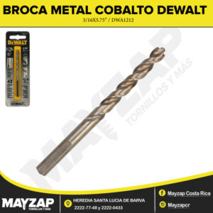 BROCA-METAL-COBALTO-DEWALT-DWA1212