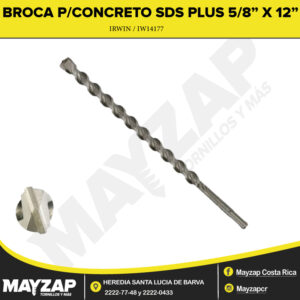 BROCA-PARA-CONCRETO-SDS-PLUS-IRWIN-IW14177