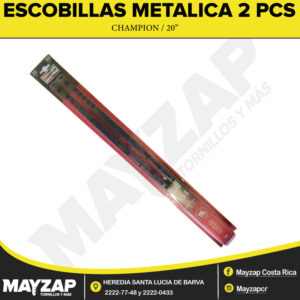 ESCOBILLAS-METALICAS-CHAMPION-DE-20