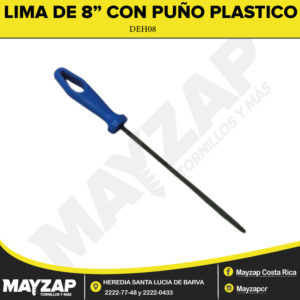 LIMA-CON-PUÑO-PLASTICO-DE-8-PULGADAS