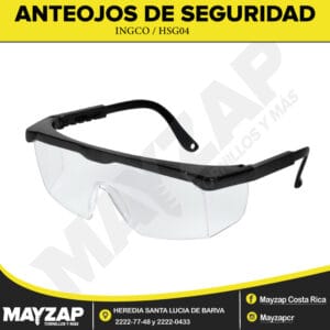 ANTEOJOS-DE-SEGURIDAD-TRANSPARENTES-INGCO-HSG04