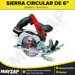 SIERRA-CIRCULAR-EINHELL-TE-CS-18-LI