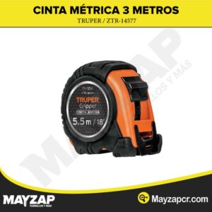 3M CINTA METRICA FH-3M MARCA TRUPER 14577