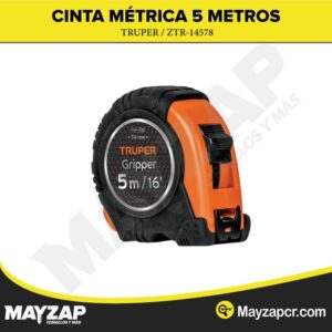 CINTA METRICA 5 MTS TRUPER FH-5M