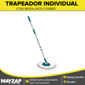 Trapeador Individual Con Mopa De Repuesto