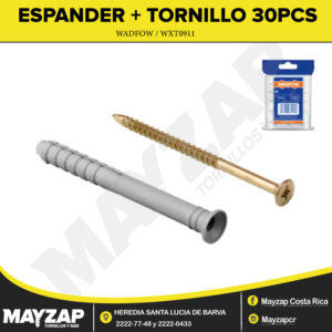 ESPANDER-+-TORNILLO-WADFOW-WXT0911