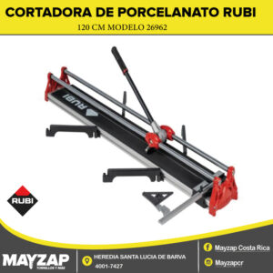 CORTADORA DE PORCELANATO MANUAL DE 120 CM RUBI MODELO 26962