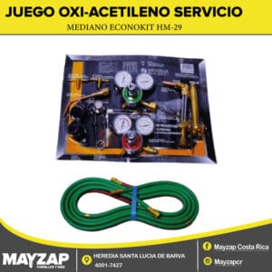 WELDMASTER HM-29 JUEGO OXI-ACETILENO SERVICO MEDIANO ECONOKIT