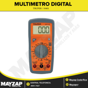 MULTIMETRO-TRUPER-10401