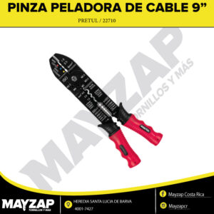 PINZA-PELA-CABLE-PRETUL-22710