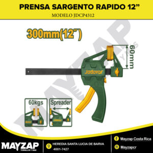 Prensa-Sargento-de-Ajuste-rápido-de-12-Jadever-JDCP4312