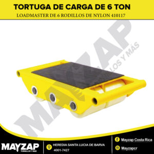 Tortuga de Carga o Patín de Carga de 6 Toneladas doble rodillo 26 x 23 x 11.5 cm LOADMASTER