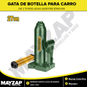 Gata de Botella de 2 toneladas para Carro Jadever JDHJ1