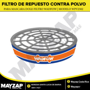 Filtro de Repuesto para Mascara contra polvo Wadfow WPV2502