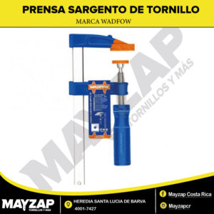 Prensa Sargento de Tornillo Wadfow – Sujeción firme y versátil en múltiples medidas
