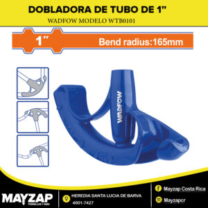 Dobladora de Tubo de 1" Wadfow Modelo WTB0101 (Sin tubo)