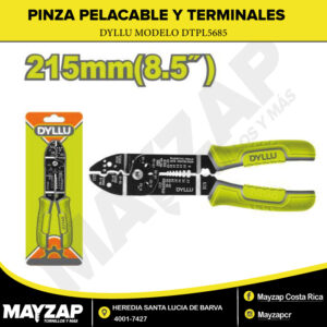 Alicate Para Terminales y Pela Cable DYLLU modelo DTPL5685
