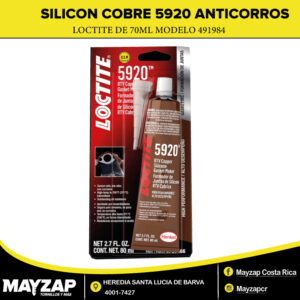 Silicon Loctite 5920 Cobre de alta temperatura Anticorrosivo