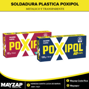 Soldadura Plástica Poxipol.