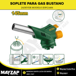 Soplete Para Gas Butano JADEVER JDFG1604