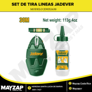 Set de tiralíneas tizador Jadever JDHX1630
