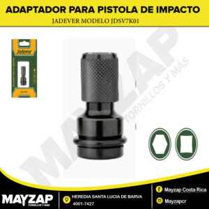 Adaptador Para LLave de Impacto de 1/2" a 1/4" Jadever JDSV7K01