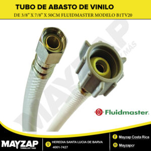 Tubo de abasto de vinilo de 3/8" x 7/8" x 50cm FLUIDMASTER B1TV20