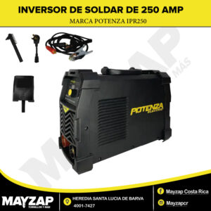 Inversor de Soldar 250 A 110/220 V POTENZA IPR250