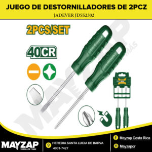 Juego de Destornilladores 2 Piezas JADEVER