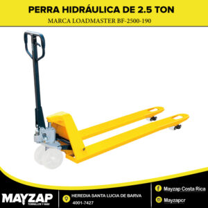 PERRA HIDRAULICA DE 2.5 TONELADAS BF-2500-190 LOADMASTER