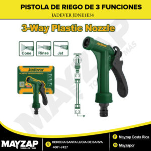 Pistola Manguera 3 Funciones Jadever JDNE1E34