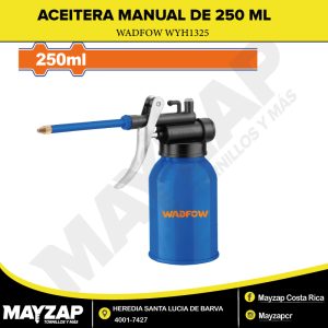 ACEITERA MANUAL 250 ML — Modelo WYH1325 / WADFOW