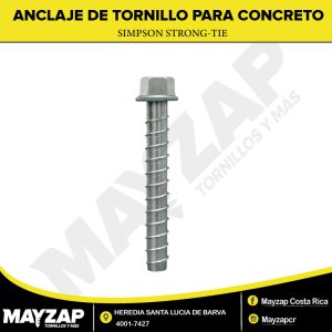 ANCLAJE DE TORNILLO PARA CONCRETO SIMPSON STRONG-TIE