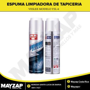 ESPUMA LIMPIADORA MULTIPROPÓSITO PARA TAPICERÍA 650ML — VESLEE VSL-6