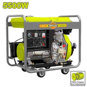 GENERADOR DE DIESEL — UDTDG1A50 / 5.0KW / DYLLU