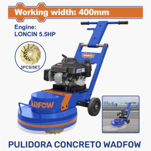 Pulidora de Concreto a Gasolina — WSFM2A252 / 196CC / 5.5HP / 10" / wadfow