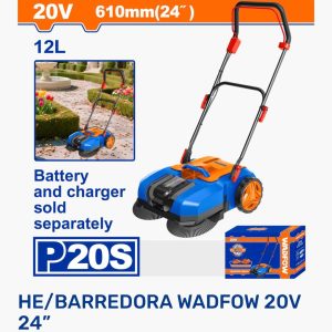 Wadfow Barredora Inalámbrica 20V Wadfow WLSP1520