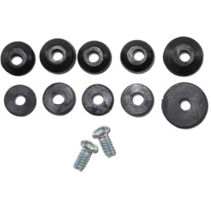 Juego de Empaques para Llave de Chorro Número 14 — 10 Empaques + 2 Tornillos