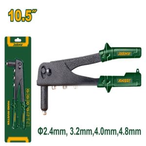 Remachadora Manual 4 Boquillas 10.5" — JDHR1610 / Jadever