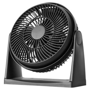 Ventilador de Mesa / Piso 8" Negro — 24-12-201 / Basic Living