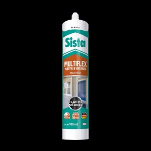 Sellador Elastomérico Sista Multiflex Puertas y Ventanas 280 ml Blanco — Henkel