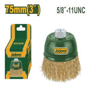 Cepillo de Acero Copa 7.5 cm — UJDCE1401 / Jadever