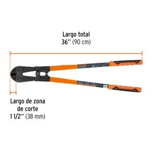 Cizalla Cortapernos Profesional 36" — CP-36X / Truper