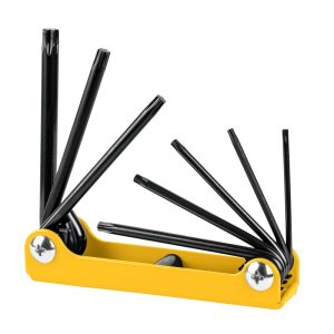 Juego de Llaves Torx Tipo Navaja 8 Piezas — TORX-8PG — Pretul