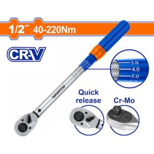 Torquímetro de Trueno WADFOW 1/4" 5-25 Nm — WWQ5D02